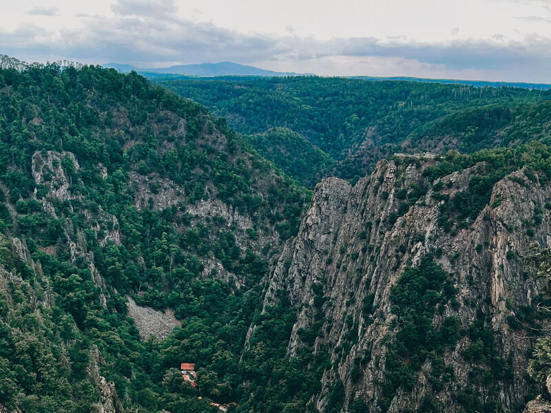 Geführte Wanderung über den Hexentanzplatz in Thale zur Roßtrappe und zurück ins Bodetal